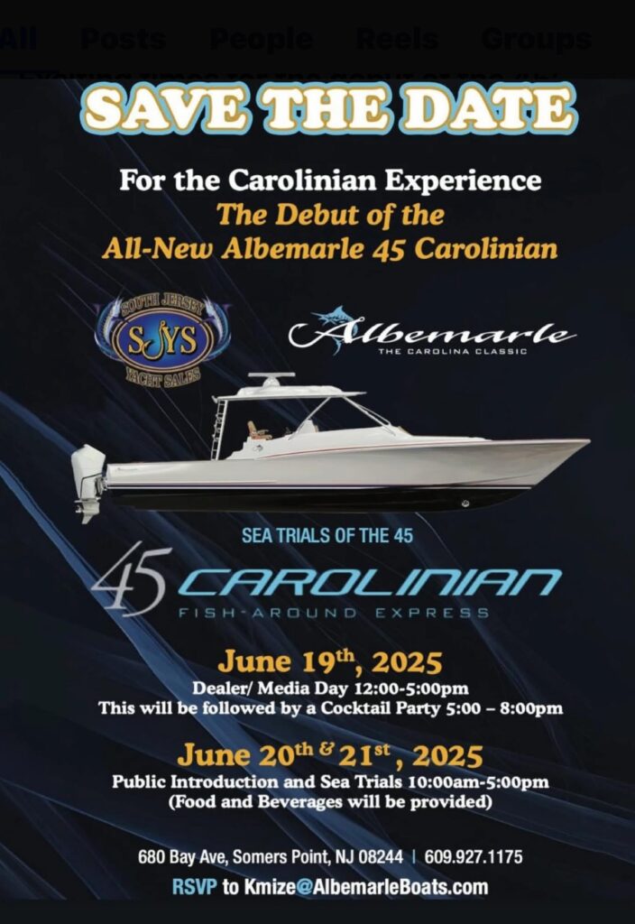All-New Albemarle 45 Carolinian Fisharound Express Release